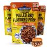 Old Hacienda Pulled BBQ Flavored Pork | 100% Shredded Seasoned Pork with Sauce | Fully Cooked & Ready to Eat | 29g Protein | No Preservatives or Artificial Flavors | BPA Free Pouch | Pack of 3 - 8oz view 1
