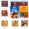 FUULOXE 60 Pcs Christmas Gift Bags with Handles Merry Christmas Treat Bag for Holiday Goody Snack Gift Bags Bulk Party Decoration Supplies Favors view 2
