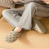 GHAKKE 2025 Trendy Closed Toe Slippers for Women Men Quick Drying Shower Shoes Lightweight Non-Slip Beach Sandals Soft Comfort Indoor Outdoor Summer Slippers(Dark Brown,9.5/10) view 3