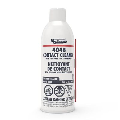 404B-340G, Chemicals Contact Cleaner with 340G (12 OZ) AEROSO