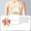 ZYQHMY Posture Corrector for Women Men Adjustable Upper Back Brace for Providing Pain Relief From Lumbar Neck Shoulder Clavicle(D,Medium) view 2