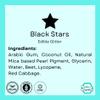 Dye-Free Edible Glitter Stars - Vegan, Gluten-Free & Non-Toxic | Perfect for Cakes, Cupcakes, Drinks & Desserts by Simply Sucr (Black, 2 Grams (Pack of 2)) view 2