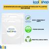 Maseca Maiz Amarillo Instant Corn Masa Flour Gluten Free Kosher Halal 2 lb Bags 6 Pack + 2 Storage Reusable Bags by KOOL8SHOP Infinite Deals view 2