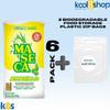 Maseca Maiz Amarillo Instant Corn Masa Flour Gluten Free Kosher Halal 2 lb Bags 6 Pack + 2 Storage Reusable Bags by KOOL8SHOP Infinite Deals view 3