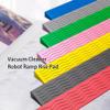 1-10cm Driveway Curb Ramps, Non Slip Handicap Ramp Threshold Ramp, Plastic Vacuum Cleaner Robot Ramp Rise Pad Suitable for Doorways, Wheelchairs(Gray,100cm*10cm*3cm) view 2