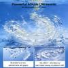 30W Ultrasonic Retainer Cleaner Machine,IPX7 Waterproof Dental Cleaning Pod,45kHz Denture Dome With UV Light,3 Modes, Digital Timer for Night Guard, Mouth Guard, Braces with 230ml Tank(Grey) view 3