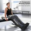 Musugy Sequential Leg Compression Massager for Circulation : Full Leg Air Compression Boots for Massage Therapy & Fatigue Relief - 9 Intensity, 6 Modes, 3 Timers for Athletes, Runners, Gym (Large) view 2