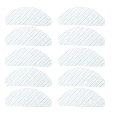 10pcs Sweeping Robot Disposable Mop Microfiber High Absorption Replacement Mopping Cloths for Ecovacs Deebot N10+ / T8 / T8+/ T8 AIVI/ N8/ N8 Pro/ N8 Pro+/OZMO T8 AIVI T8 Max T9 Power/Max