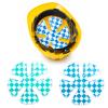Reusable Cooling Gel Ice Packs for Hats, Adjustable Cold Therapy Headband Inserts for Hard Hats & Sun Hats, 4-Hour Relief for Construction Workers, Migraines & Heat Stroke Prevention, 2 Pack view 1