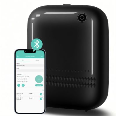 2026 Upgraded 2000 Sq.Ft Coverage HVAC Waterless Essential Oil Diffuser with Bluetooth Control, 400ML Smart Scent Air Machine for Home, Hotel, Whole House, Cold Air Tech (No Oils) Black