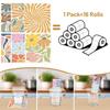 InIsaJace Boho Floral Swedish Dishcloths for Kitchen, 6PCS Retro Groovy Swedish Dish Cloths Gift Set, Reusable Absorbent Cellulose Sponge Dish Towel for Home Cleaning(7.8 X 7 Inches) view 3