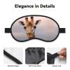 Cute Giraffe Sleep Mask Soft Comfortable Eye Mask with Adjustable Strapblackout Eye Sleep Shade Cover for Women Girls Men Travel Yoga Nap Shift Work view 3
