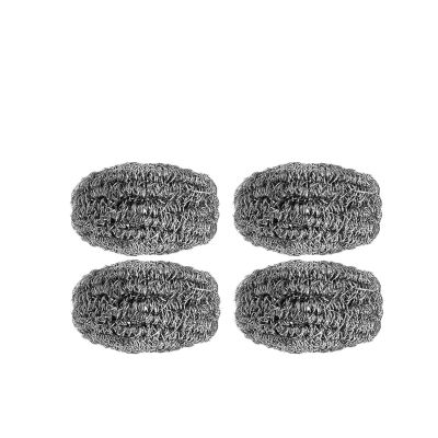 Stainless Steel Cleaning Ball Multipurpose Kitchen Rustproof Oil Removal Scrubber(4PCS)