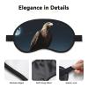 Eagle Under The Stars Sleep Mask for Side Sleeper, Blackout Sleeping Eye Mask, Soft Breathable Eye Cover for Women Men Travel Eyeshade, Relaxing Zero Pressure Night Blindfold view 3