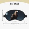 Eagle Under The Stars Sleep Mask for Side Sleeper, Blackout Sleeping Eye Mask, Soft Breathable Eye Cover for Women Men Travel Eyeshade, Relaxing Zero Pressure Night Blindfold view 4