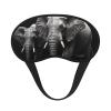 3D Gray Elephant Sleep Mask for Side Sleeper, Blackout Sleeping Eye Mask, Soft Breathable Eye Cover for Women Men Travel Eyeshade, Relaxing Zero Pressure Night Blindfold view 1