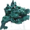 105ct 2.2" Fibrous Green Malachite Rough Cluster Collectible Natural Gemstone Crystal Mineral Specimen - Congo view 1