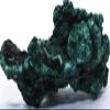 100ct 44mm Deep Green Fibrous Malachite Rough Cluster Collectible Natural Gemstone Crystal Mineral Raw Specimen - Congo view 1
