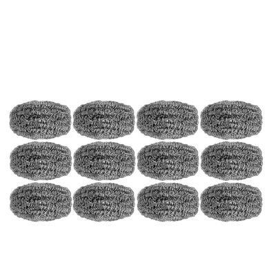 Stainless Steel Cleaning Ball Multipurpose Kitchen Rustproof Oil Removal Scrubber(12PCS)