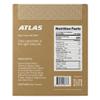 Atlas Real Food High Protein Bars 20g Protein, 1g Sugar, Clean Ingredients, High Fiber, Low Sugar Snack Bar, No Seed Oils, No Artificial Sweeteners (Salted Peanut Butter, 12 Count) view 2