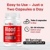 (2 Pack) GlucoZone Blood Support - GlucoZone Capsules Support Optimizer Supplement All Natural Advanced Formula, Pills Premium Vitamins for Health & Wellness, 120 Capsules for 2 Months view 4