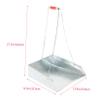 Unomor Large Capacity Metal Garbage Shovel Dustpan for Home with Thickened Ergonomic Long Handle for Easy Cleaning Household Dust Pan for Kitchen and Office Use view 2