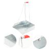 Unomor Large Capacity Metal Garbage Shovel Dustpan for Home with Thickened Ergonomic Long Handle for Easy Cleaning Household Dust Pan for Kitchen and Office Use view 3