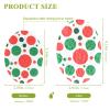 Gkseojer 3 Pack Dish Sponges Red and Green Polka Dot Compressed Scrub Sponges for Cleaning Dishes Kitchen Accessory view 2
