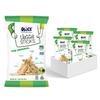 Gluck Sea Salt Veggie Sticks, Crunchy Vegetable Snack Straws, Gluten Free Crisps, Low Calorie Vegan Treat, Nut-Free Plant-Based Snack, Healthy Vegan Snacks for Guilt-Free Munching, 6oz - 4 Pack view 1