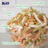 Gluck Sea Salt Veggie Sticks, Crunchy Vegetable Snack Straws, Gluten Free Crisps, Low Calorie Vegan Treat, Nut-Free Plant-Based Snack, Healthy Vegan Snacks for Guilt-Free Munching, 6oz - 4 Pack view 4