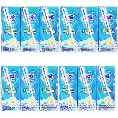 Cool And Refreshing Ice Tea Drink,Mint And Honeysuckle Flower Flavored, 250ml,Pack of 12