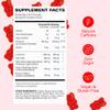 EHP Labs OxyShred Gummies - Pre Workout Gummies & Energy Chews with 100mg Caffeine, L-Carnitine for Thermo & Metabolic Support, All Natural Energy Boost - Strawberry Flavor 60 Servings view 2