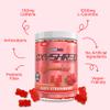 EHP Labs OxyShred Gummies - Pre Workout Gummies & Energy Chews with 100mg Caffeine, L-Carnitine for Thermo & Metabolic Support, All Natural Energy Boost - Strawberry Flavor 60 Servings view 3