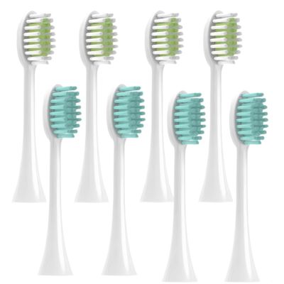 Electric Toothbrush Accessory Toothbrush Head. Compatible for Philips HX242BHX242LHX242MHX242PHX242WHX2431HX2432/02HX243BHX243L(4-Blue 4-Green)