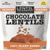 Lentil Telepathy Chocolate Crunchy Whole Lentil Snack, Rich Cocoa Flavor, OIL FREE, Never Fried, Plant Based, Gluten Free, 4 oz view 1