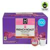 NineLife Basics Member Mark Single Serve Coffee Cups, French Roast (100 ct.) view 1
