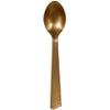 10 inch Gold Plastic Salad Serving Spoon Disposable Serving Spoon, Utensils for Salads Pasta Fruits Snacks Party Catering Buffet Picnic BBQ Kitchen Events Receptions Food Service Use (72) view 1