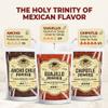 Chile Powder Variety Pack 3x4oz Ancho Guajillo Chipotle Ground Mexican view 2