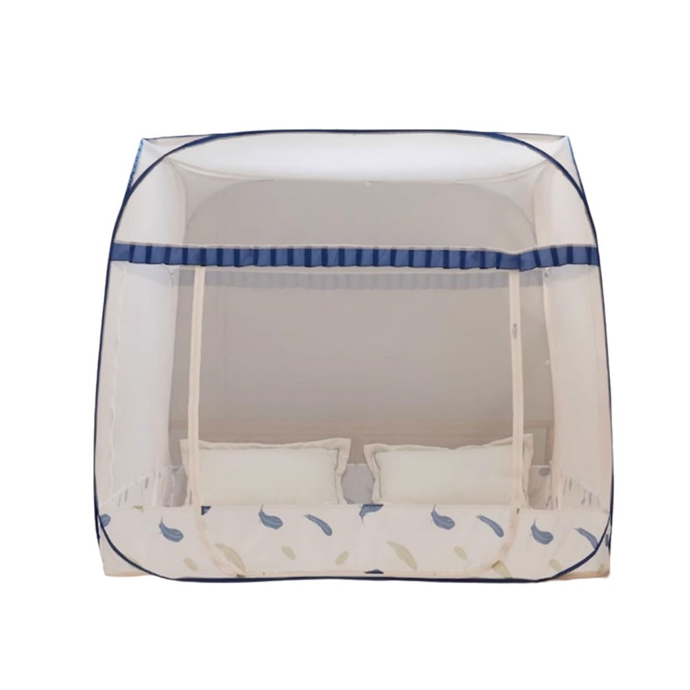 Portable Polyester Folding Mosquito Net Tent Breathable Mosquito Mesh Portable Pop Up Mosquito Netting Indoor Outdoor Use Stable