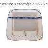 Portable Polyester Folding Mosquito Net Tent Breathable Mosquito Mesh Portable Pop Up Mosquito Netting Indoor Outdoor Use Stable view 2