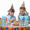 Capesaro 50 Pieces 10.6 x 5.1 In Blue Cellophane Treat Bags Candy Gift Bag with Twist Ties Stripes Polka Dot Printed Pattern Goodie Bag for Birthday Weddings Party Favors view 4