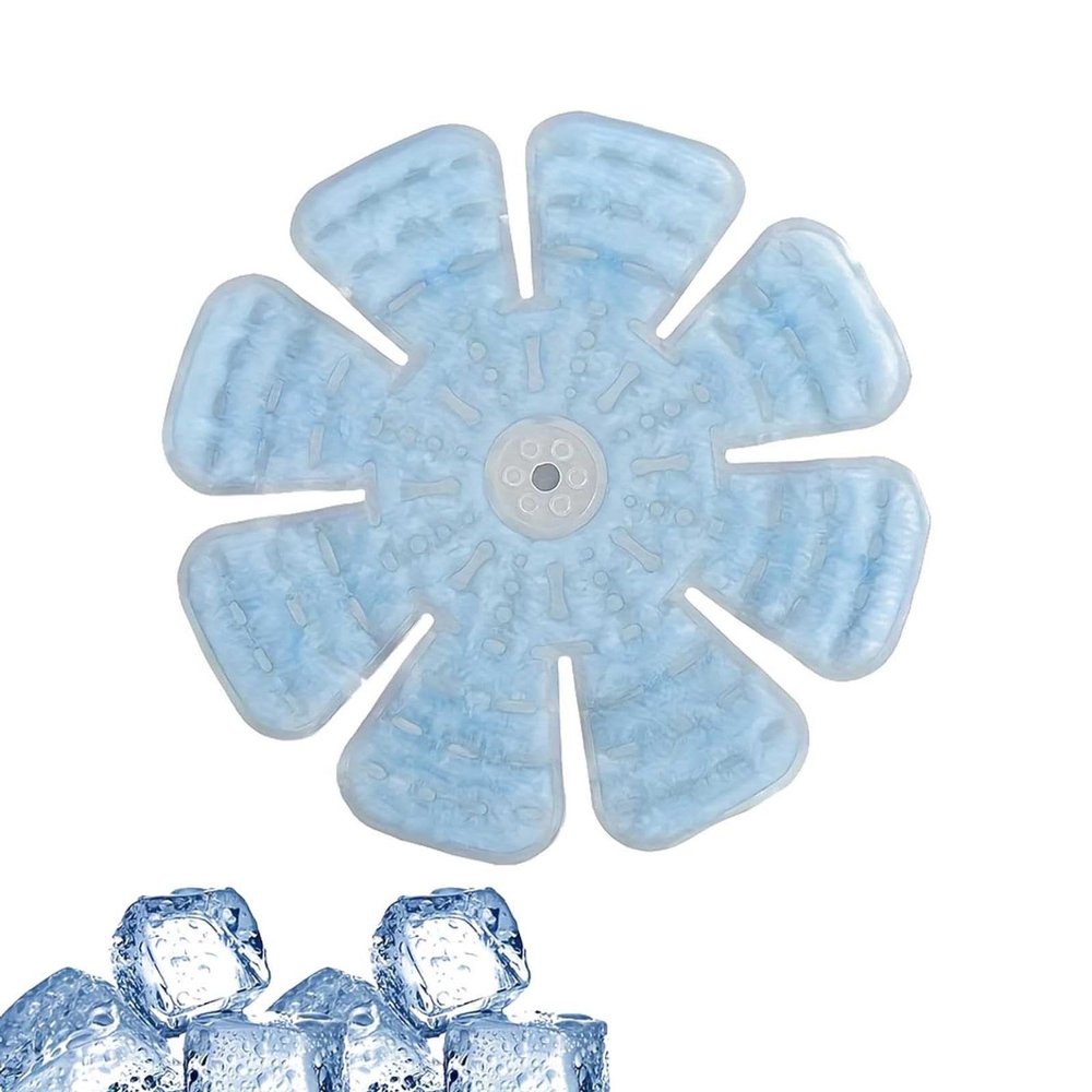 9.8" Reusable Head Ice Pack Hat, Gel Cooling Pads for Hard Hats, Helmets & Summer Caps, Cooling Hat Inserts for Migraines & Heat Stroke, Ideal for Golf, Riding & Outdoor Activities (1PC)