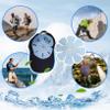 9.8" Reusable Head Ice Pack Hat, Gel Cooling Pads for Hard Hats, Helmets & Summer Caps, Cooling Hat Inserts for Migraines & Heat Stroke, Ideal for Golf, Riding & Outdoor Activities (1PC) view 4