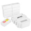 100-Count White Boxes with Clear Window, Perfect for and Dessert Packaging, 4.1 X 2.2 X 1.4 Inches view 1