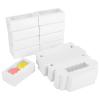 100-Count White Boxes with Clear Window, Perfect for and Dessert Packaging, 4.1 X 2.2 X 1.4 Inches view 3