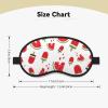 Xtpshn Watermelon Watermelon Popsicles Adjustable Strap Eye Cover Sleep Eye Mask for Travel Nap Shift Work Office view 2