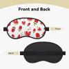 Xtpshn Watermelon Watermelon Popsicles Adjustable Strap Eye Cover Sleep Eye Mask for Travel Nap Shift Work Office view 3