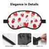 Xtpshn Watermelon Watermelon Popsicles Adjustable Strap Eye Cover Sleep Eye Mask for Travel Nap Shift Work Office view 4