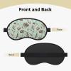 Xtpshn Cute Sea Otters Adjustable Strap Eye Cover Sleep Eye Mask for Travel Nap Shift Work Office view 3