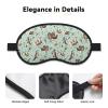 Xtpshn Cute Sea Otters Adjustable Strap Eye Cover Sleep Eye Mask for Travel Nap Shift Work Office view 4